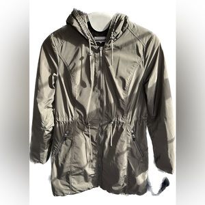 SALE: Laundry By Shelli Segal (Quilted) Utility Jacket (Olive Green) (Small)